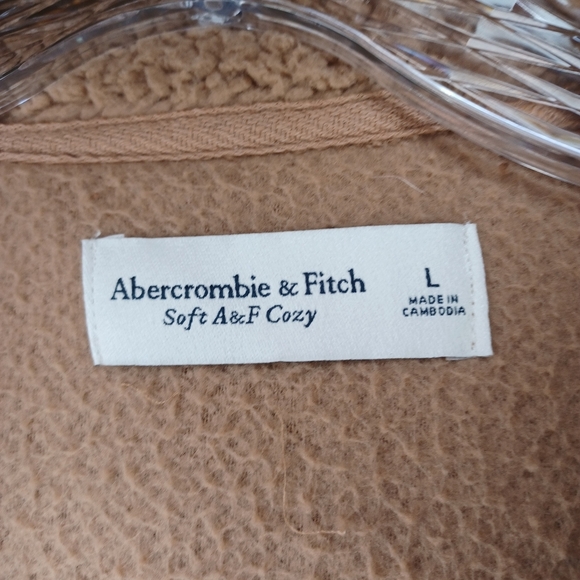 Abercrombie & Fitch sherpa full zip jacket - Picture 4 of 10